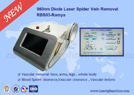 Macchina medica di rimozione del laser a diodi di rimozione 980nm del vaso sanguigno del laser