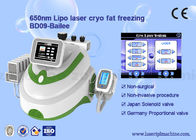 Laser di lipo + di Cryolipolysis (8 cuscinetti del laser) + cavitazione + macchina di perdita di peso di vuoto di rf