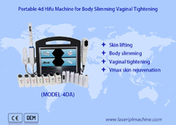 Modellatura portatile del corpo di lifting facciale della macchina di cura di pelle 4d Hifu
