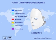 7 colori hanno condotto la cura di pelle leggera di rimozione della grinza della maschera di terapia