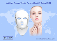 Maschera di terapia con luce facciale a LED Pdt per uso domestico 7 colori