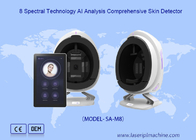 Macchina portatile per l'analisi della pelle in 3D, scanner di pigmento delle rughe per il viso