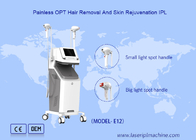 Elight Laser indolore Ipl Opt Machine di depilazione Ringiovanimento della pelle 2in1