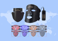 4colori Silicio Maschera per il viso completo per la rimozione delle rughe Cura della pelle Luce a LED a infrarossi