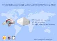 Denti della luce del LED che imbiancano l'attrezzatura proteggente dentaria a macchina di bellezza