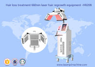 macchina HR208 di terapia laser della macchina di crescita dei capelli del diodo 660nm una garanzia da 1 anno