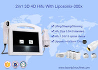 Corpo di Liposonix della macchina del portatile 3D HIFU che dimagrisce la macchina di sollevamento facciale di bellezza
