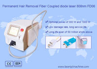 La fibra permanente della macchina di depilazione del laser a diodi coppia il potere di 808nm 600w