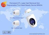 Dispositivi capo di bellezza del dispositivo due permanenti di bellezza di uso della casa del laser di IPL dimensione di punto di 50mm x di 15