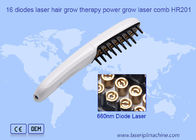 Crescita 660nm dei capelli del laser del pettine di trattamento di perdita di capelli del diodo
