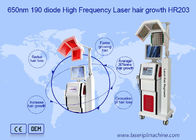 Macchina di crescita dei capelli del laser a diodi degli stimolatori 650nm con il rivelatore della macchina fotografica