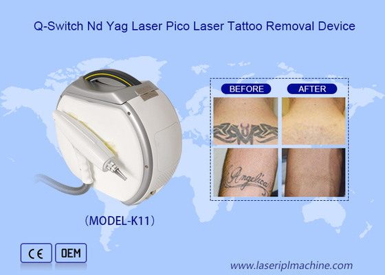 1064nm Nd Yag Laser Machine per la rimozione del tatuaggio con laser al carbonio