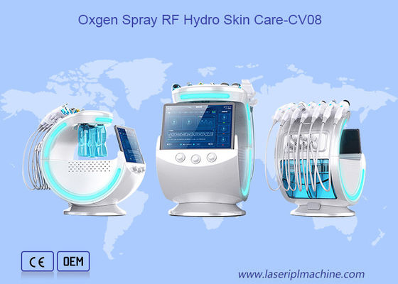 L'ossigeno spruzza l'idro macchina di ringiovanimento della pelle di rf per cura di pelle
