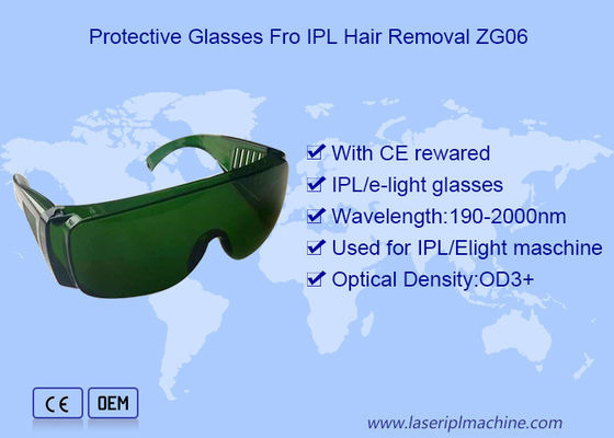 Occhiali di protezione di depilazione del laser di depilazione OD3 di IPL del commutatore di Q