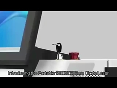 Efficace di 1200W-1600W epilatore di depilazione con laser a diodo 808nm