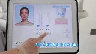 3 in 1 Stretto vaginale Stretta della pelle Firmamento del corpo Diminuzione del viso Lifting 7D Hifu