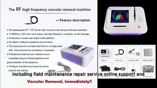 Attrezzatura di bellezza RF per rimozione vascolare 35w per il sollevamento del viso