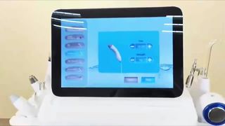 Macchina per la pulizia profonda del viso con dermoabrasione a diamante ad alta frequenza 9 in 1