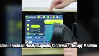 100mm Deep Penetrating Muscle Joint Pain Relief Focused Shockwave Therapy Device