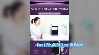 Dispositivo a radiofrequenza multilivello non invasivo da 60 W per la cura degli occhi, linee sottili e lisce