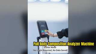 Misuratore di composizione corporea con elettrodi a 8 punti di contatto