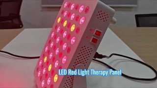 60 pezzi per uso domestico, tempo di recupero per alleviare il dolore corporeo, riducendo NIR 630nm 660nm Pannello per terapia a luce rossa a LED