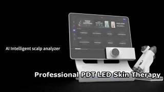 Macchina per l'analisi dei capelli della macchina per l'analisi dei capelli con scanner portatile con tecnologia AI