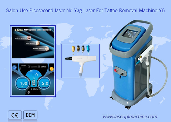 Equipaggiamento per la rimozione permanente del tatuaggio a laser Macchina per la rimozione della linea oculare delle macchie di nascita