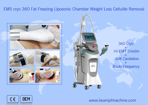 Spa 360 Cryolipolysis Slimming Machine Fat Freezing Electro Magnetic body Slim Muscle Stimulation Corpo