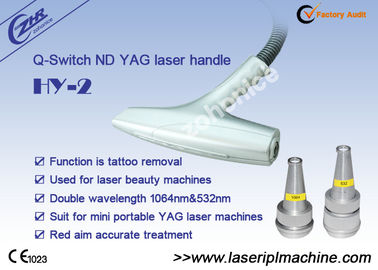 Nd Yag Laser Handle Hy 2 per la rimozione di Tattll con doppia lunghezza d'onda