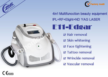 Rivoltimento di raffreddamento E Light IPL RF Machine per la rimozione delle macchie di tatuaggio a colori