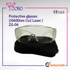 Occhiali di protezione di sicurezza dei laser trasparenti di CO2 10600nm del Od 5+