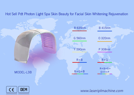 Hot Sell Pdt Photon Light Spa Bellezza della pelle per la pelle del viso Sbiancazione ringiovanimento