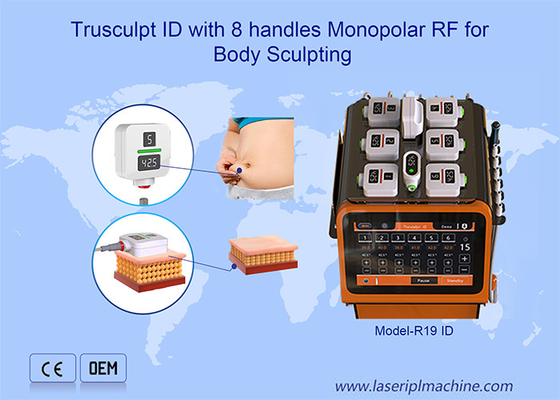 Identificazione portatile Trusculpt di riduzione grassa dell'attrezzatura 2mhz di bellezza di CE Rf