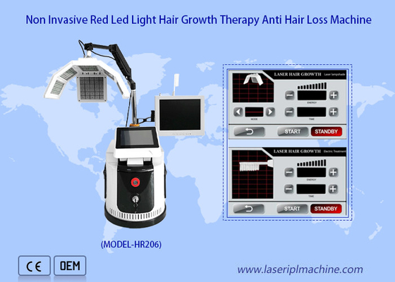 650 Nm Diode Laser Hair Growth Machine Low Level Hair Therapy Analyzer (Analisatore di terapia dei capelli a basso livello)