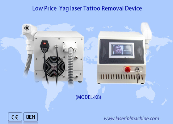 1320nm 1064nm 532nm Portatile Nd Yag Laser Tattoo Removal Machine sbiancante della pelle