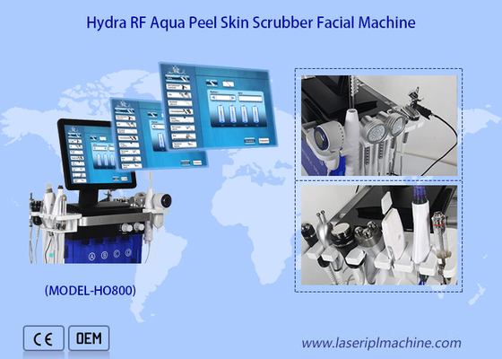 Vertical Hydro 14 in 1 Dispositivo di dermabrasione per la cura del viso con peeling a micro corrente