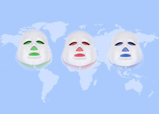 Light Therapy Beauty Pdt Maschera a Led Rossa Colorata Per la cura del viso Stringimento della pelle