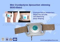 Macchina a macchina di crioterapia dei mini di uso di bellezza del dispositivo di Cryolipolysis cuscinetti grassi domestici della gelata