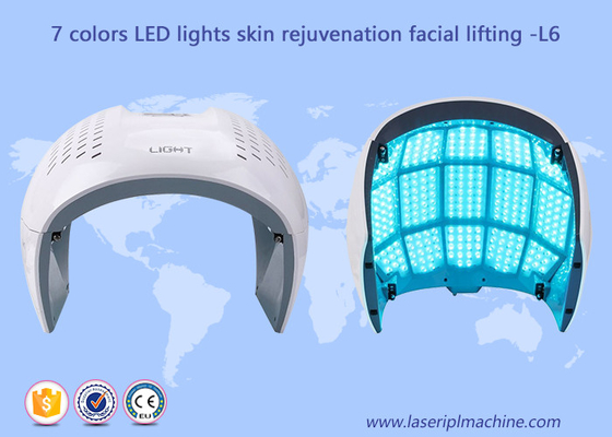7 Colors Pdt Led Light Therapy Machine per il fotone facciale anti-invecchiamento