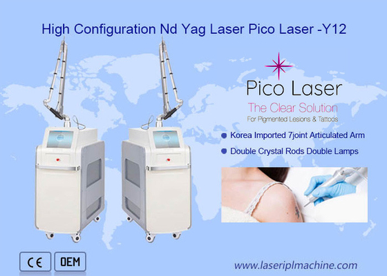 Ringiovanimento della pelle della macchina del laser di Pico del dispositivo di rimozione del tatuaggio del laser di picosecondo