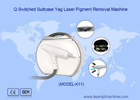 532nm maletina laser macchina di rimozione del tatuaggio Q commutato Nd Yag