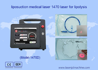 Anti cellulite 980 1470 Fibra diodo laser di rimozione vascolare macchina di liposuzione