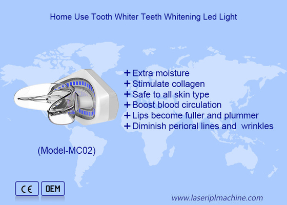 Dispositivo di bellezza domestica supportato per la personalizzazione per denti fumosi e sbiancamento dei denti
