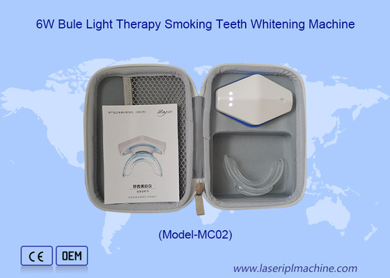 15 minuti senza fili per sbiancare i denti con luce LED blu fredda 465 nm ~ 485 nm