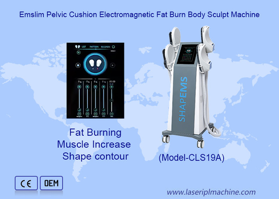 5-200Hz EMS Muscle Stimulator Body Sculpting Machine con sistema intelligente di raffreddamento dell'aria
