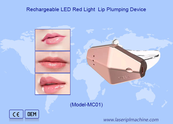 Dispositivo per la cura delle labbra in silicone elettrico per uso domestico con luce a LED per migliorare le labbra spaccate