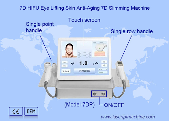 9D Hifu Body Slimming Machine Corpo e lifting del viso 7D Hifu 12 linee