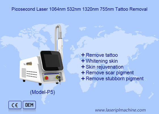 Picosecond Nd Yag Laser Machine per la rimozione delle lentiggini
