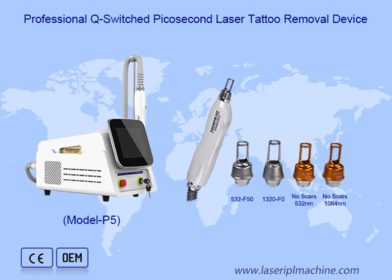 Picosecond Nd Yag Laser Machine per la rimozione delle lentiggini